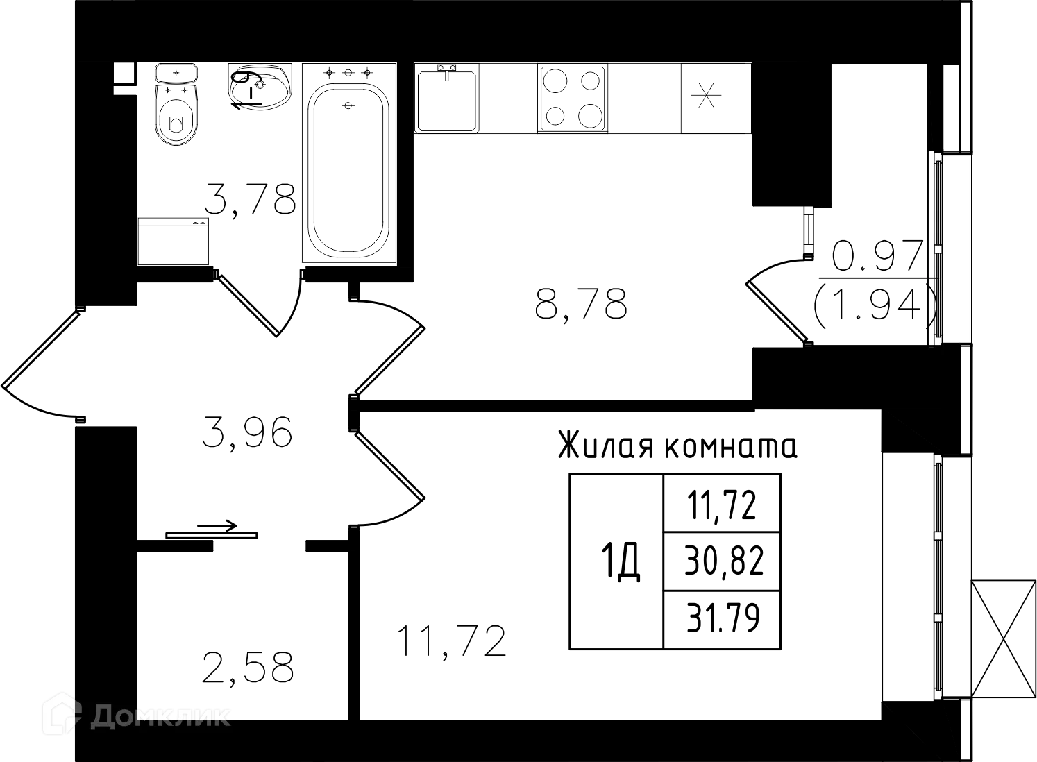 Фото квартиры в ЖК Династия