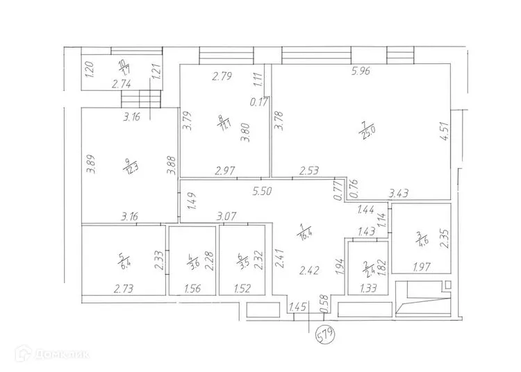 Фото квартиры в ЖК Крыловка парк