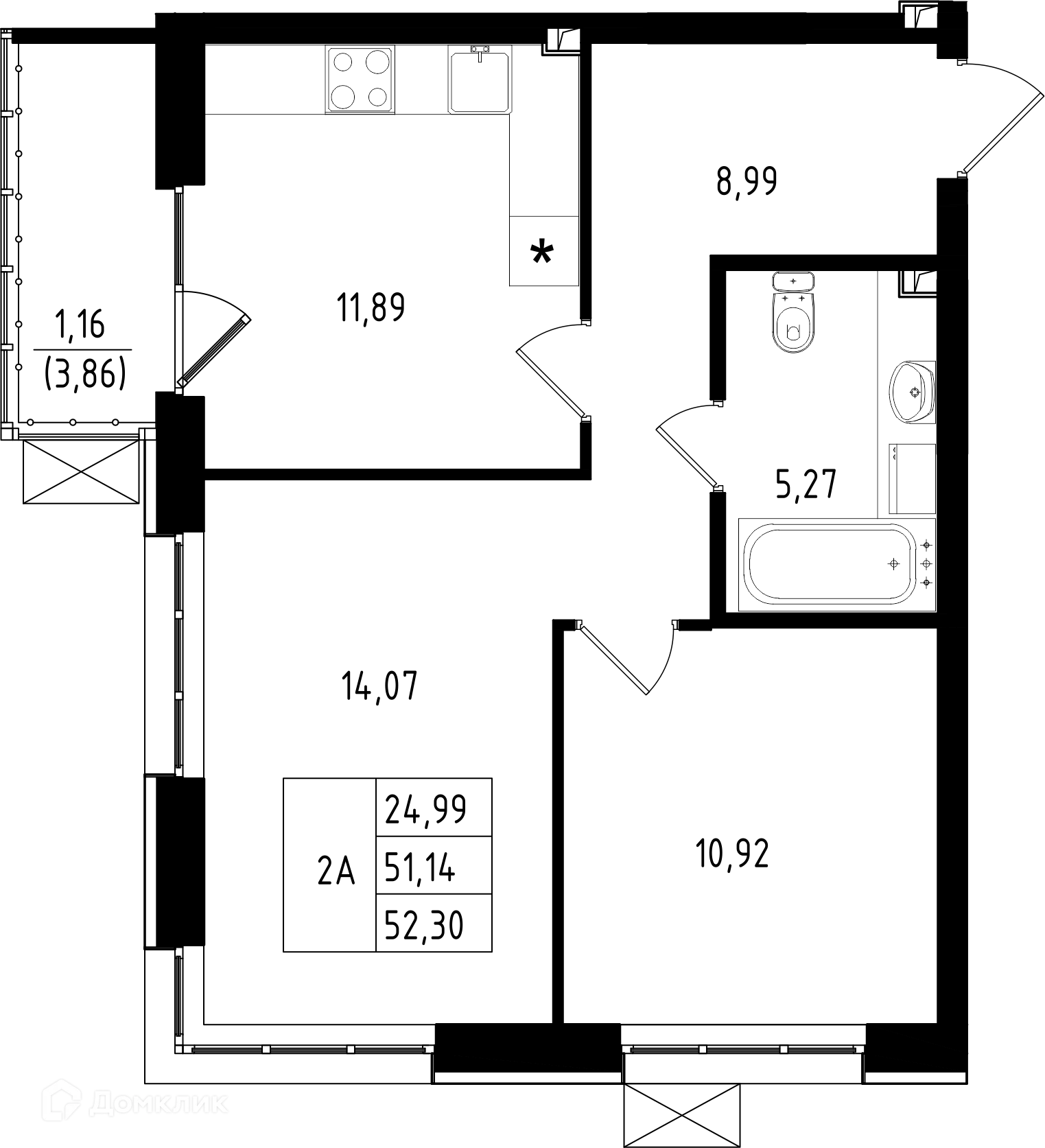 Фото квартиры в ЖК Династия