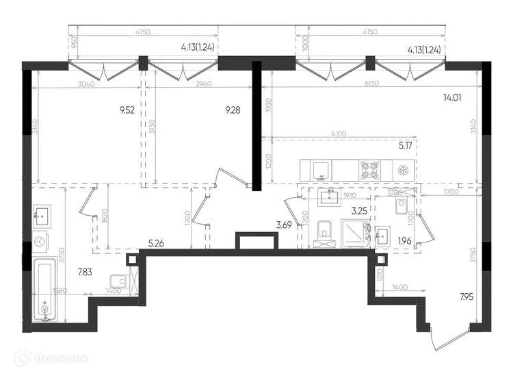 Фото квартиры в ЖК "Яналиф"
