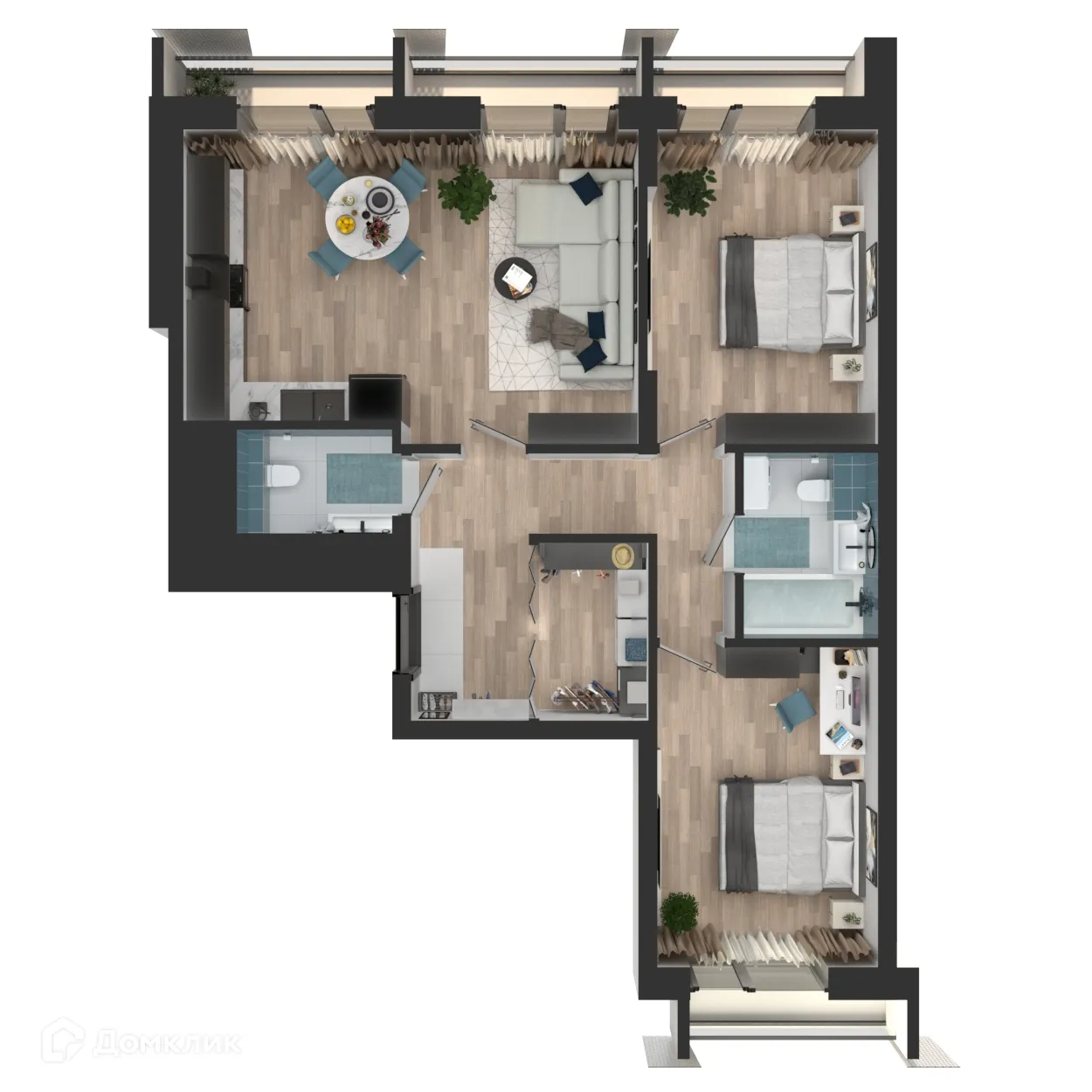 Фото квартиры в ЖК Мой Ритм