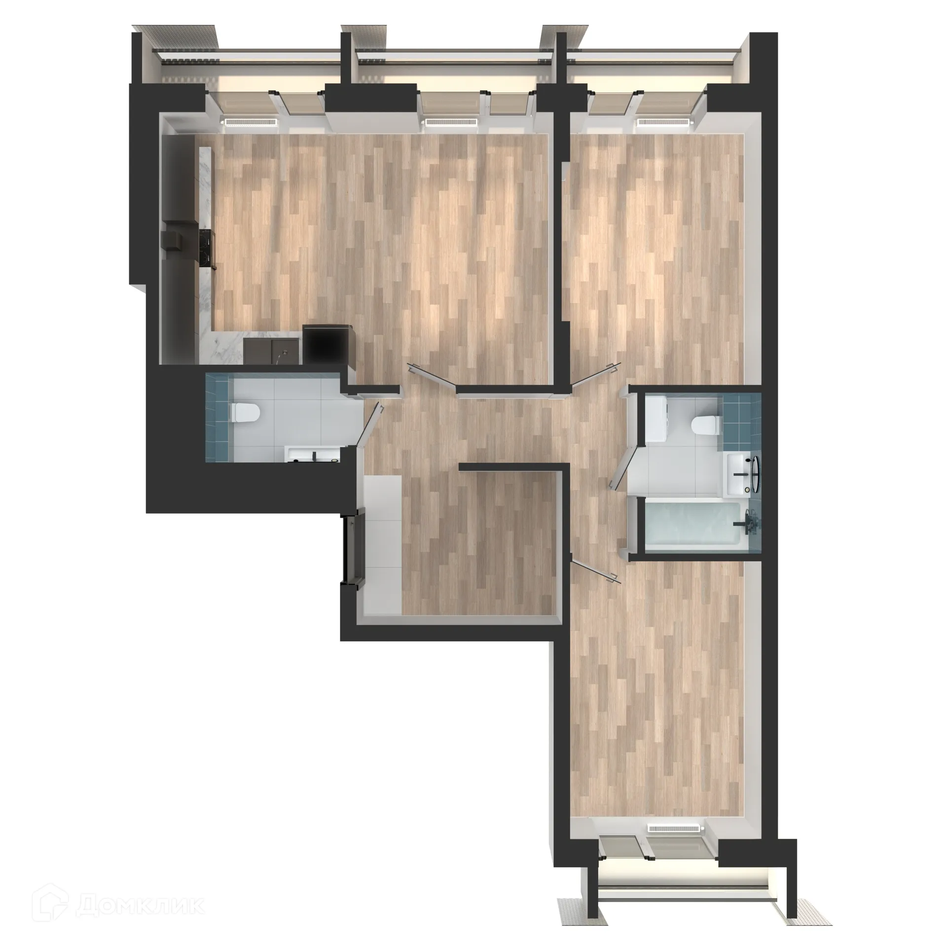 Фото квартиры в ЖК Мой Ритм