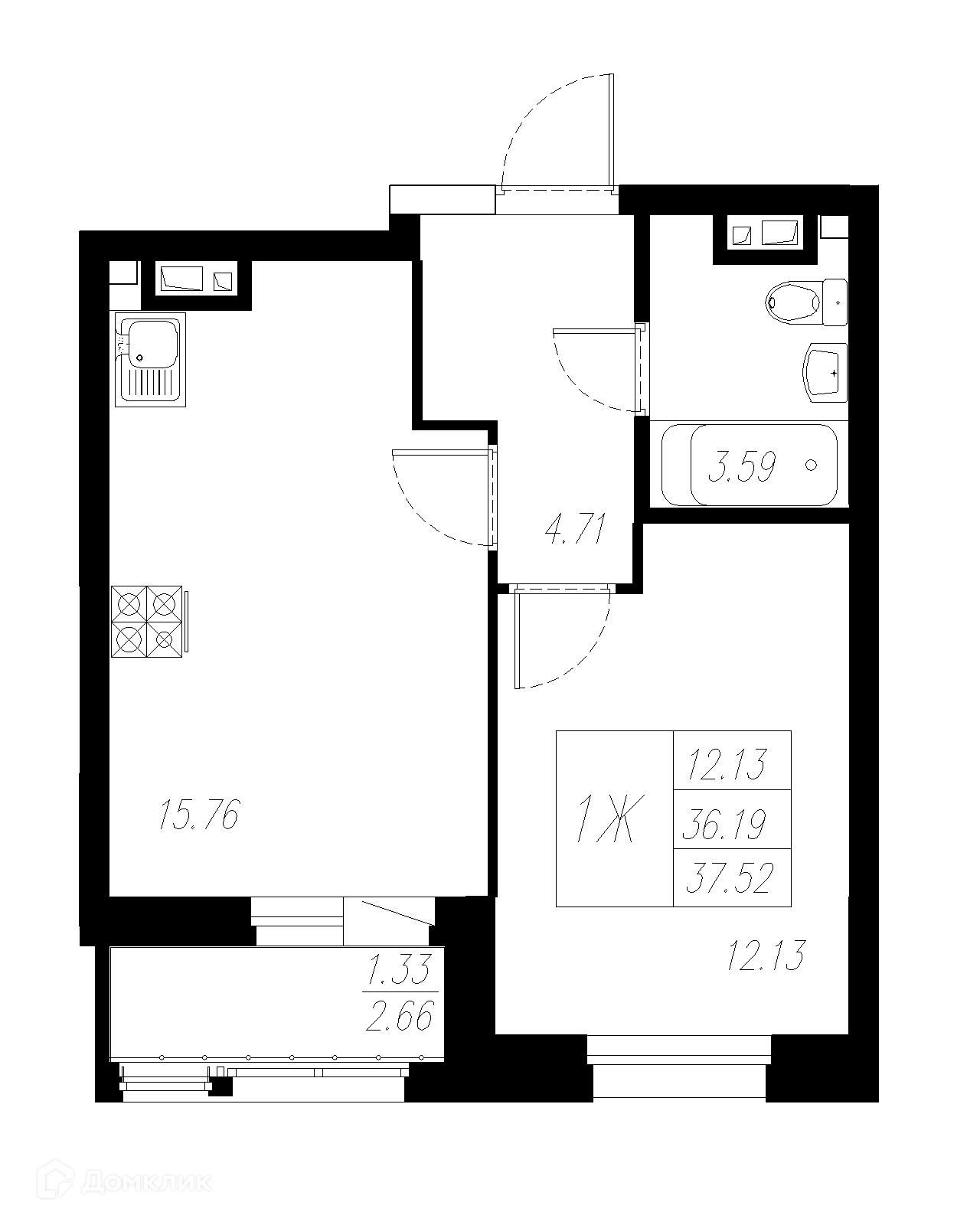 Фото квартиры в ЖК Статный