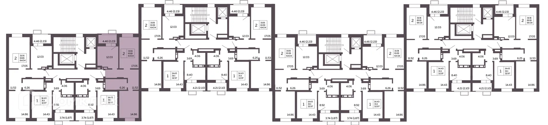 Фото квартиры в ЖК Мой Ритм
