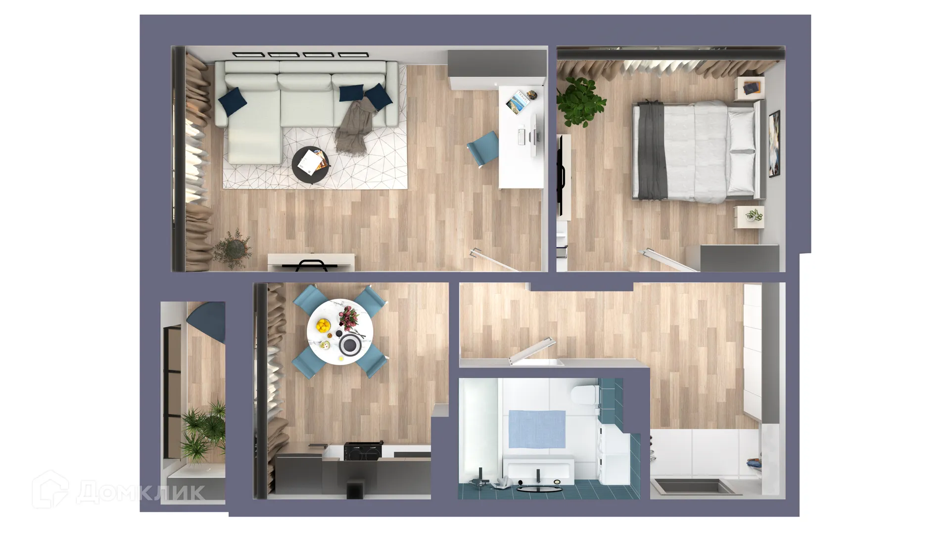 Фото квартиры в ЖК Мой Ритм