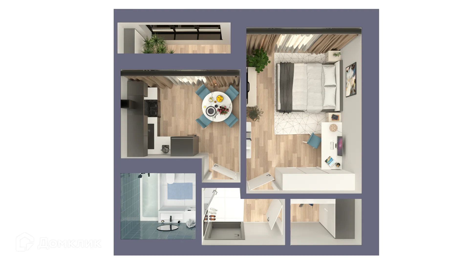 Фото квартиры в ЖК Мой Ритм