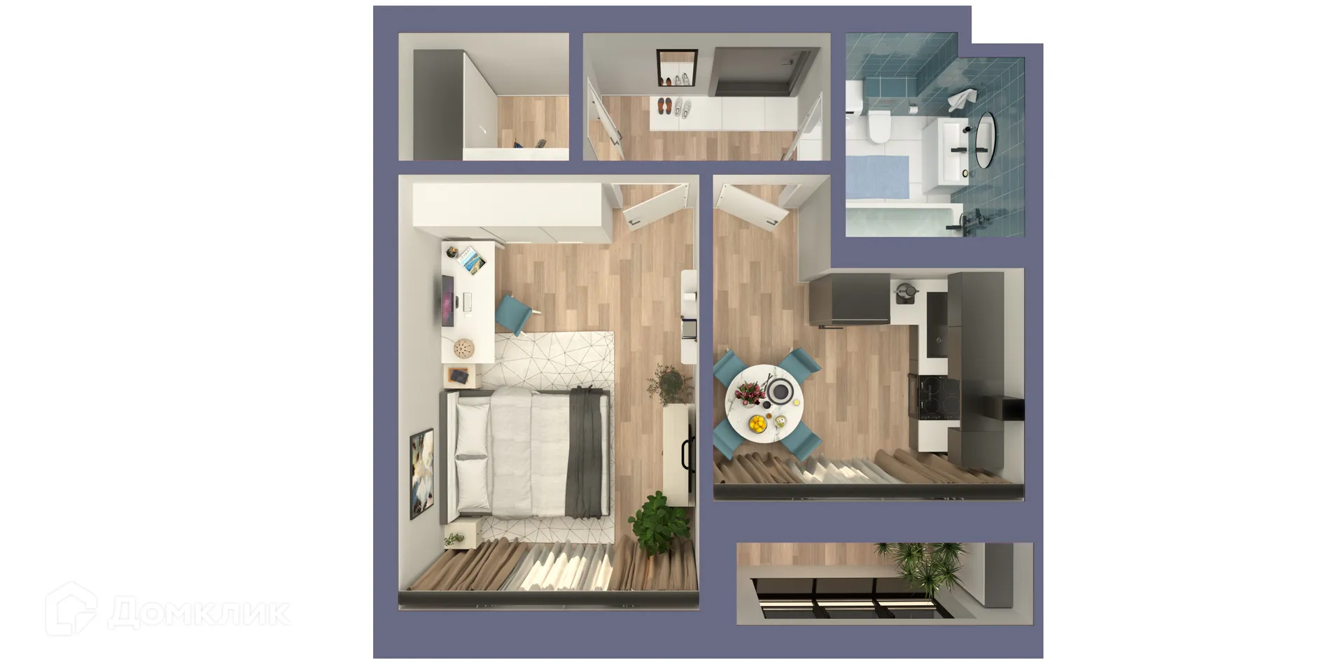 Фото квартиры в ЖК Мой Ритм