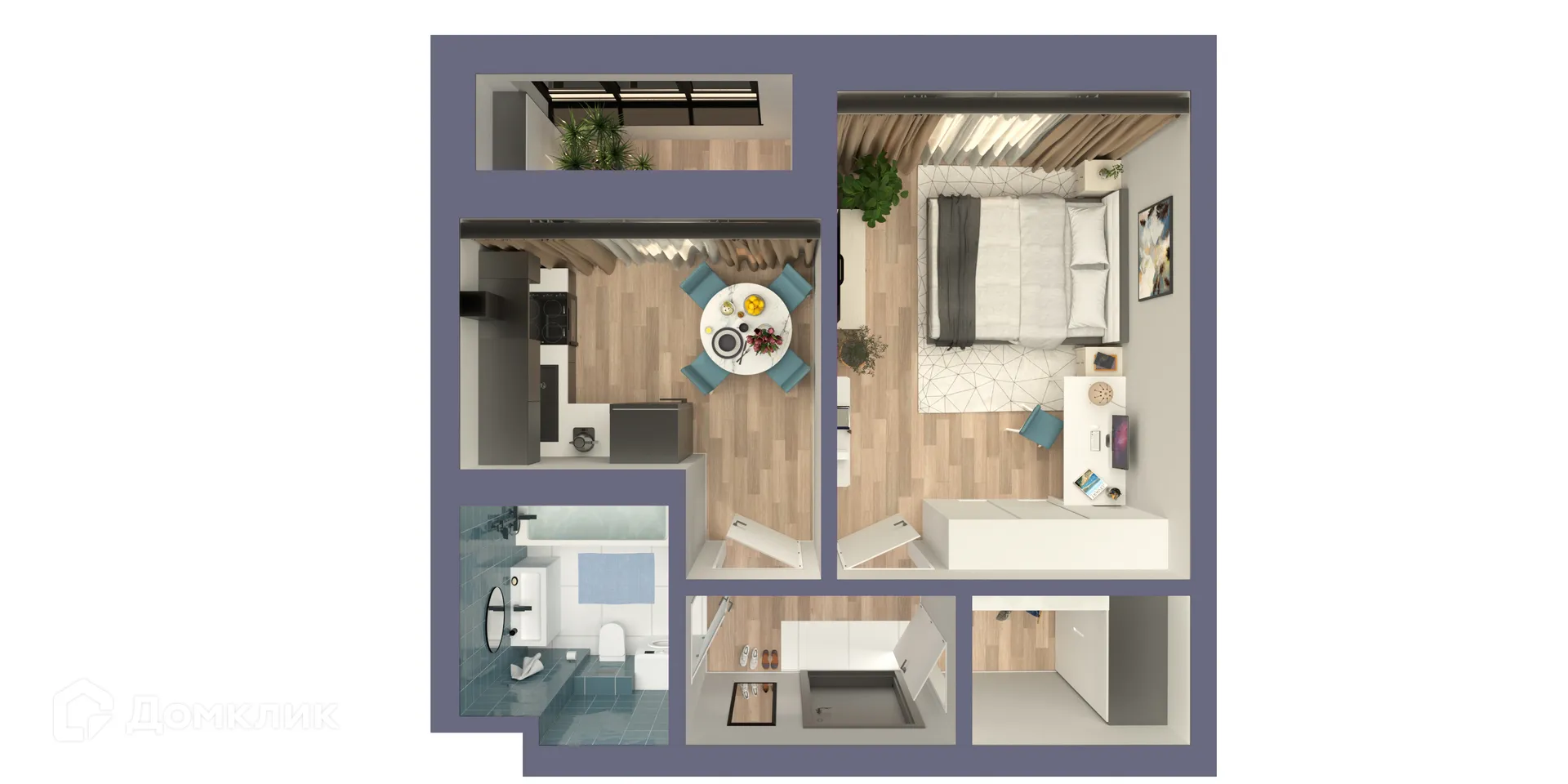 Фото квартиры в ЖК Мой Ритм