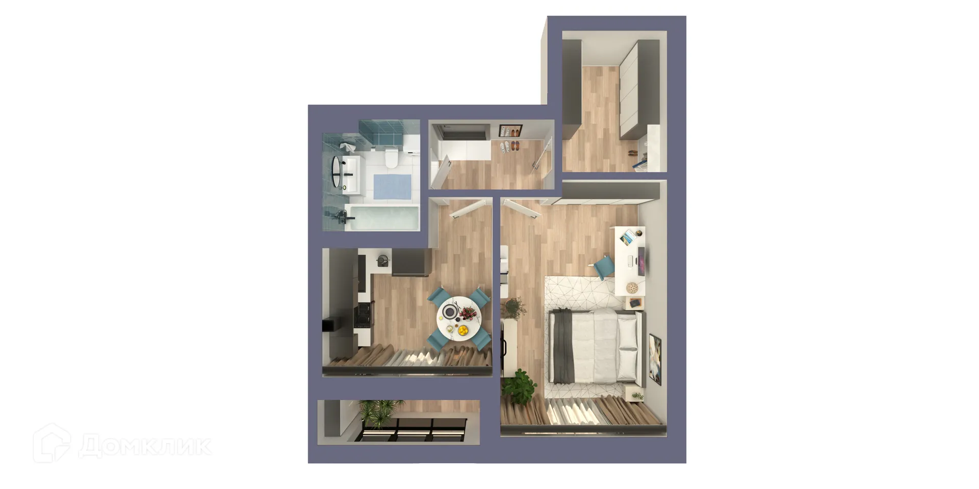 Фото квартиры в ЖК Мой Ритм