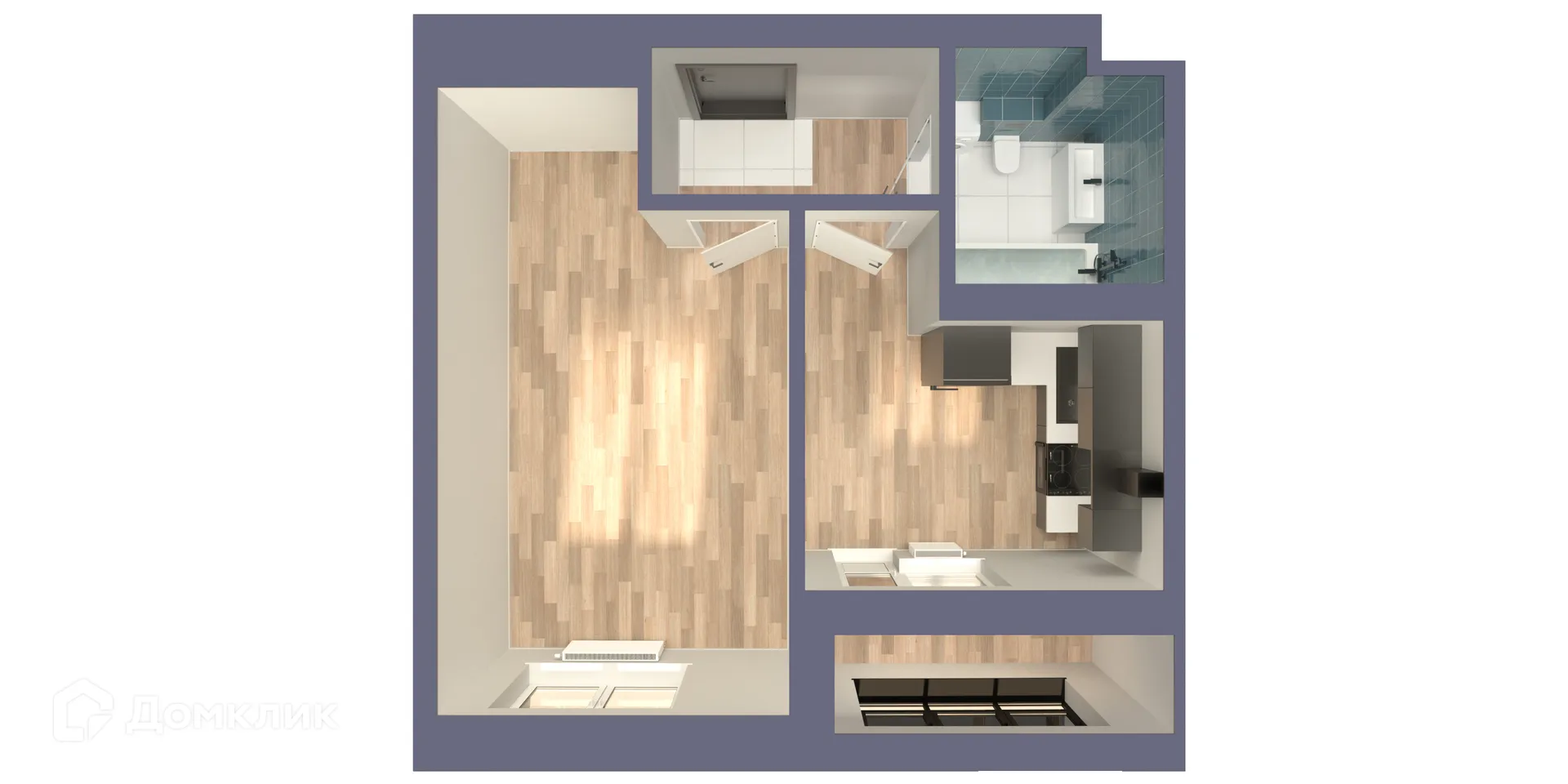 Фото квартиры в ЖК Мой Ритм