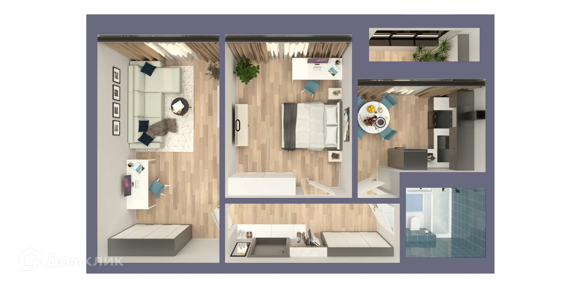 Фото квартиры в ЖК Мой Ритм