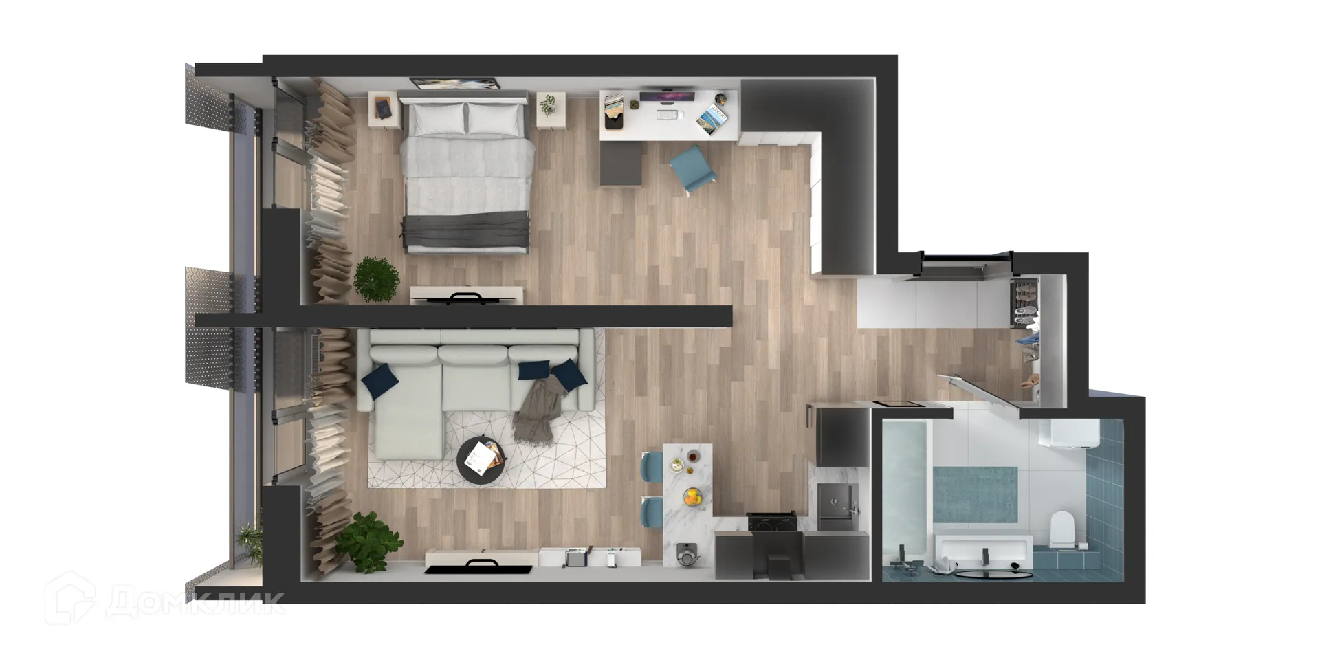 Фото квартиры в ЖК Мой Ритм