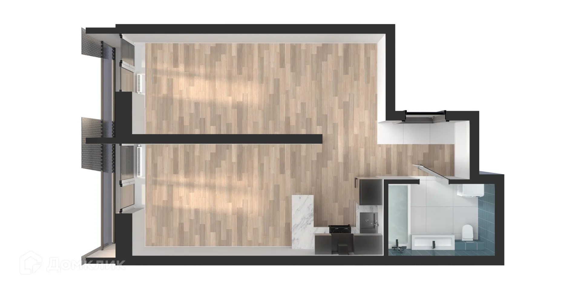 Фото квартиры в ЖК Мой Ритм