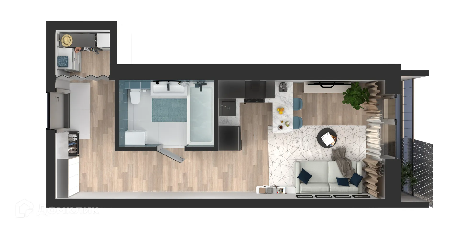 Фото квартиры в ЖК Мой Ритм