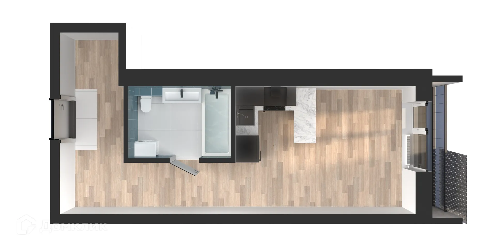 Фото квартиры в ЖК Мой Ритм