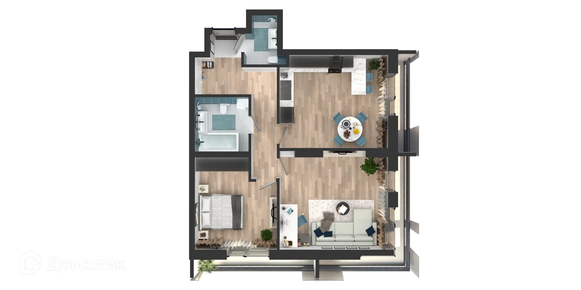 Фото квартиры в ЖК Мой Ритм