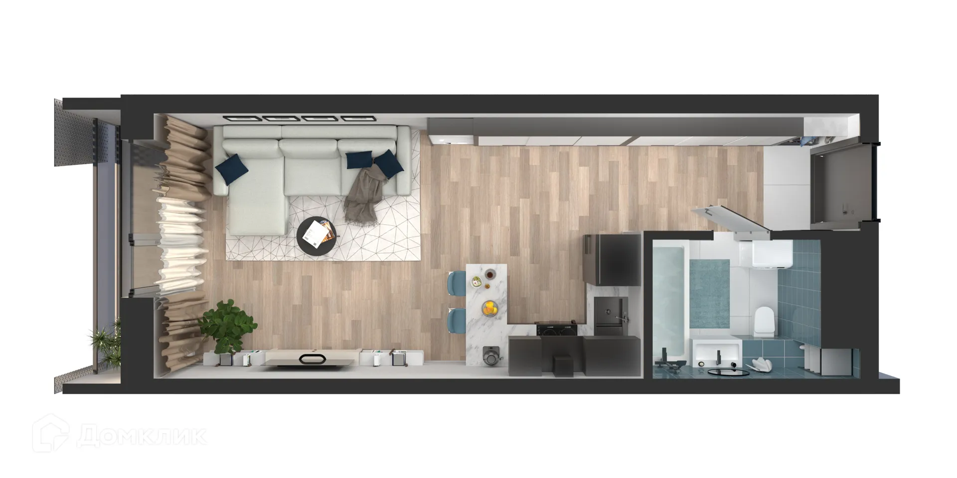 Фото квартиры в ЖК Мой Ритм