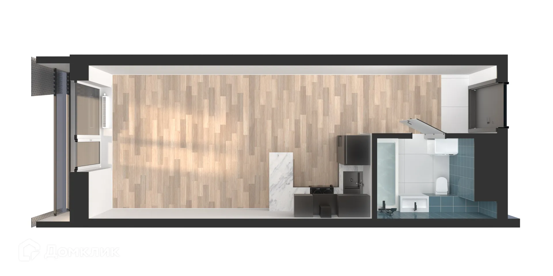 Фото квартиры в ЖК Мой Ритм