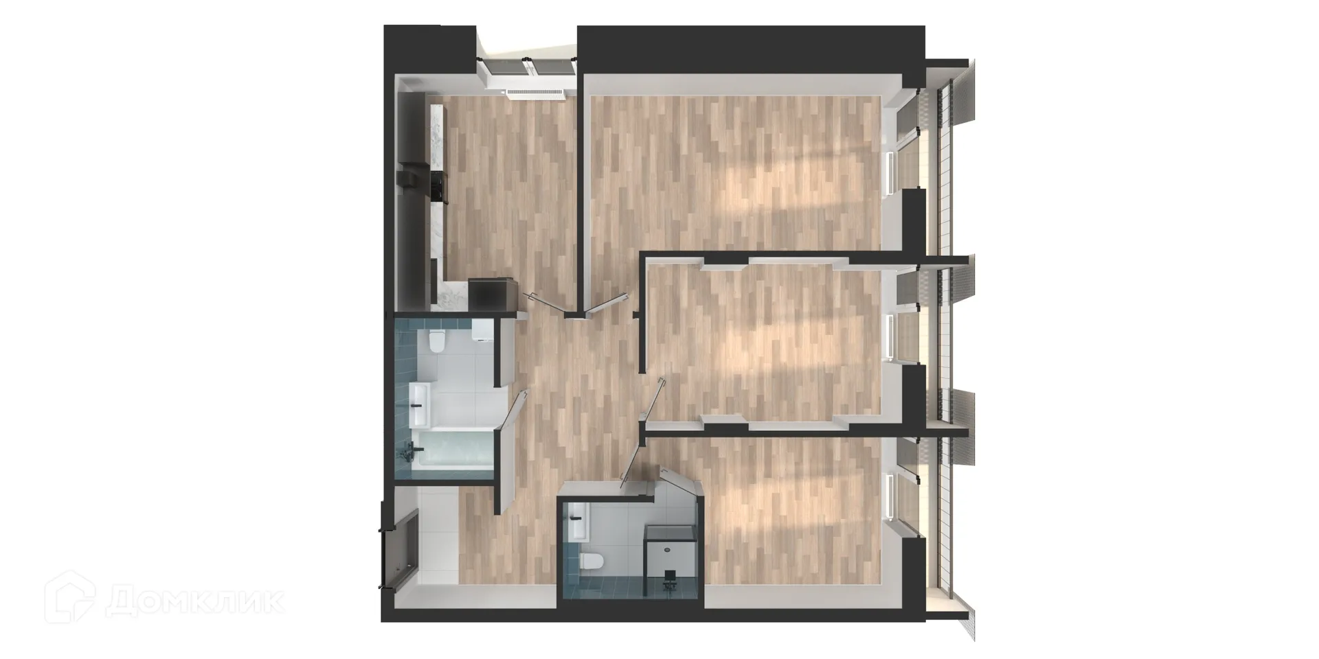 Фото квартиры в ЖК Мой Ритм