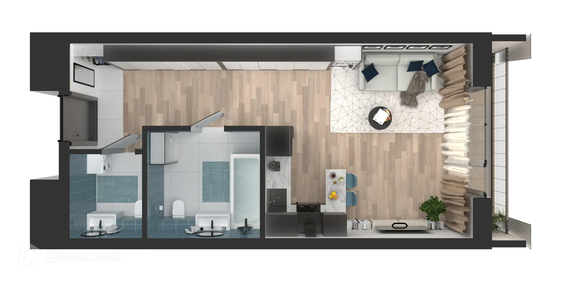 Фото квартиры в ЖК Мой Ритм