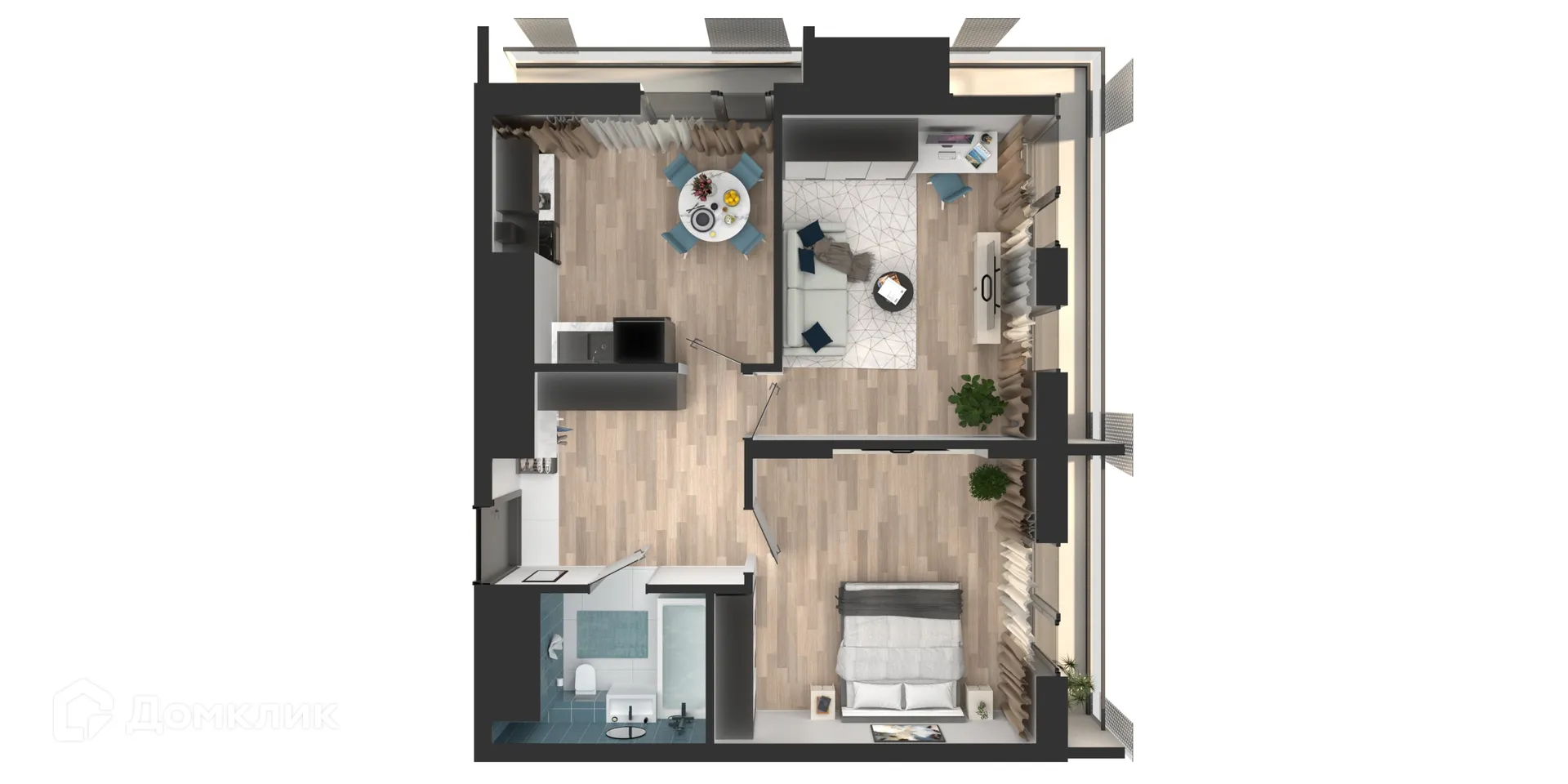 Фото квартиры в ЖК Мой Ритм