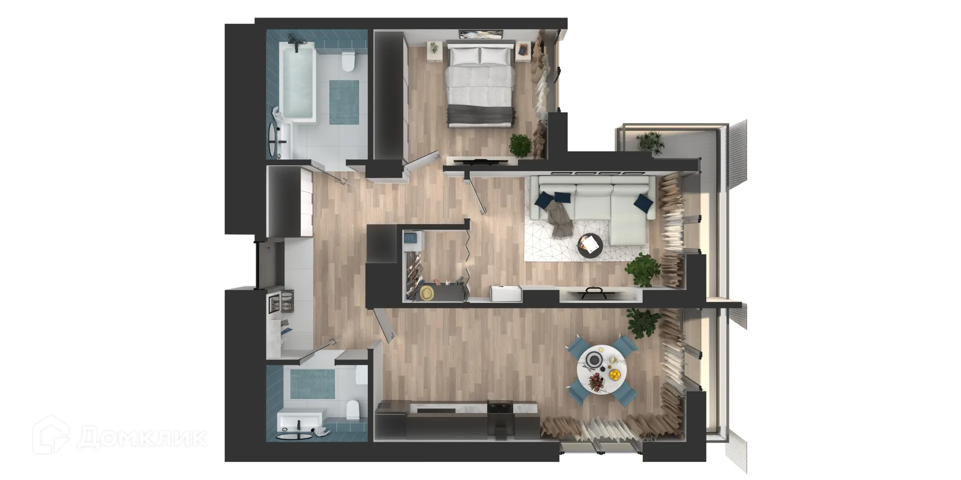 Фото квартиры в ЖК Мой Ритм