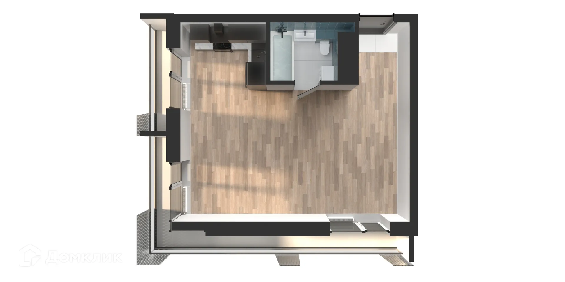 Фото квартиры в ЖК Мой Ритм