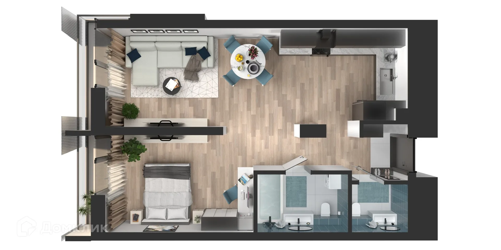 Фото квартиры в ЖК Мой Ритм