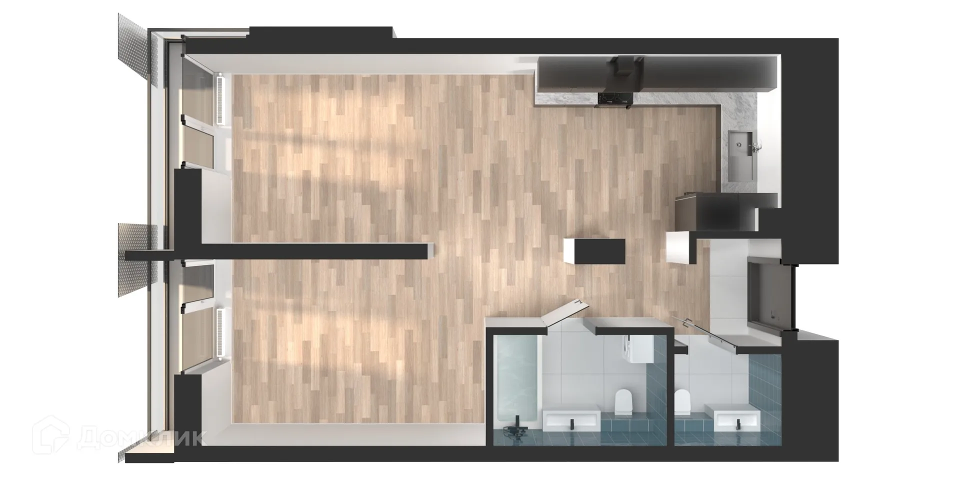 Фото квартиры в ЖК Мой Ритм