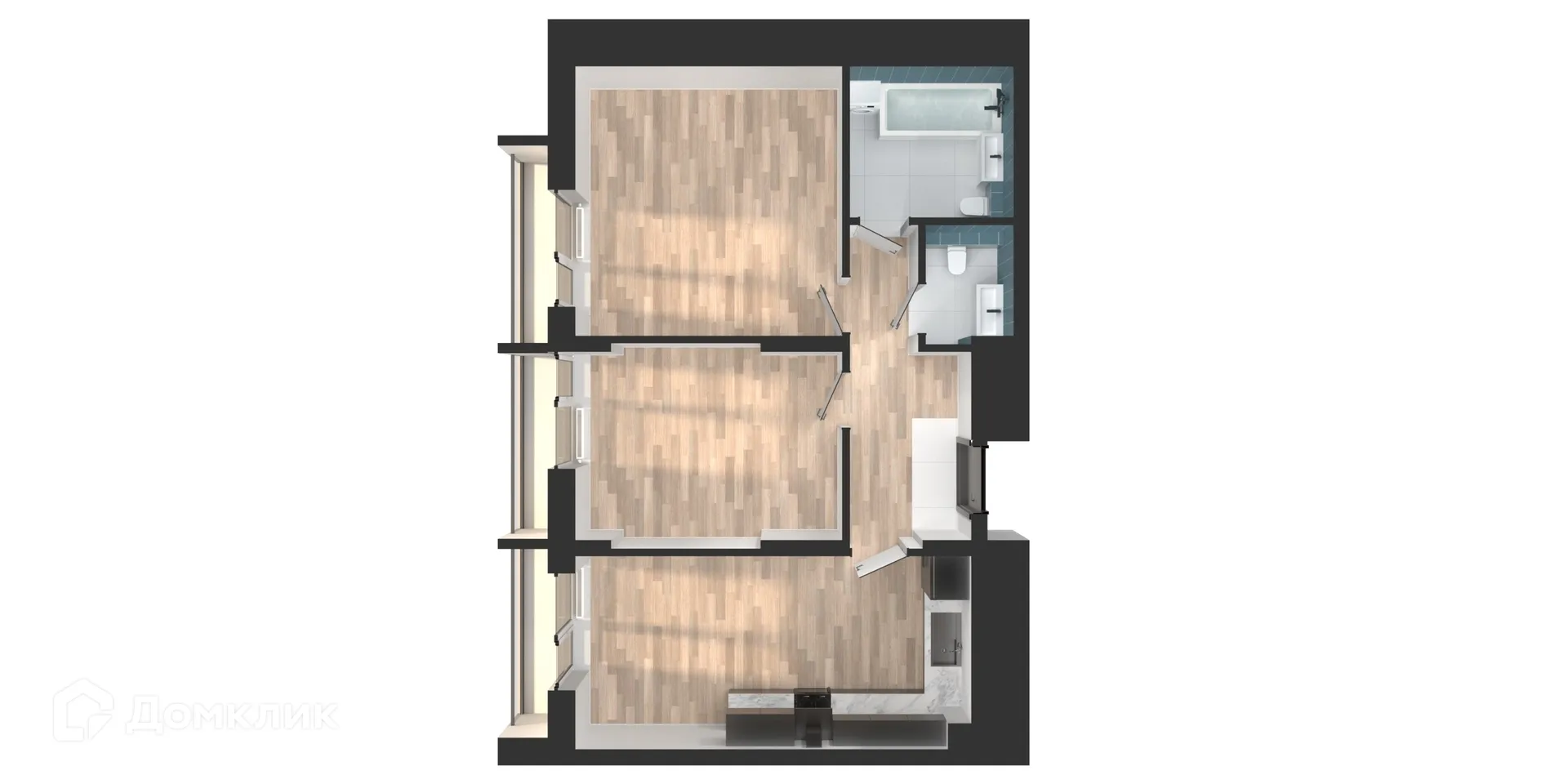 Фото квартиры в ЖК Мой Ритм