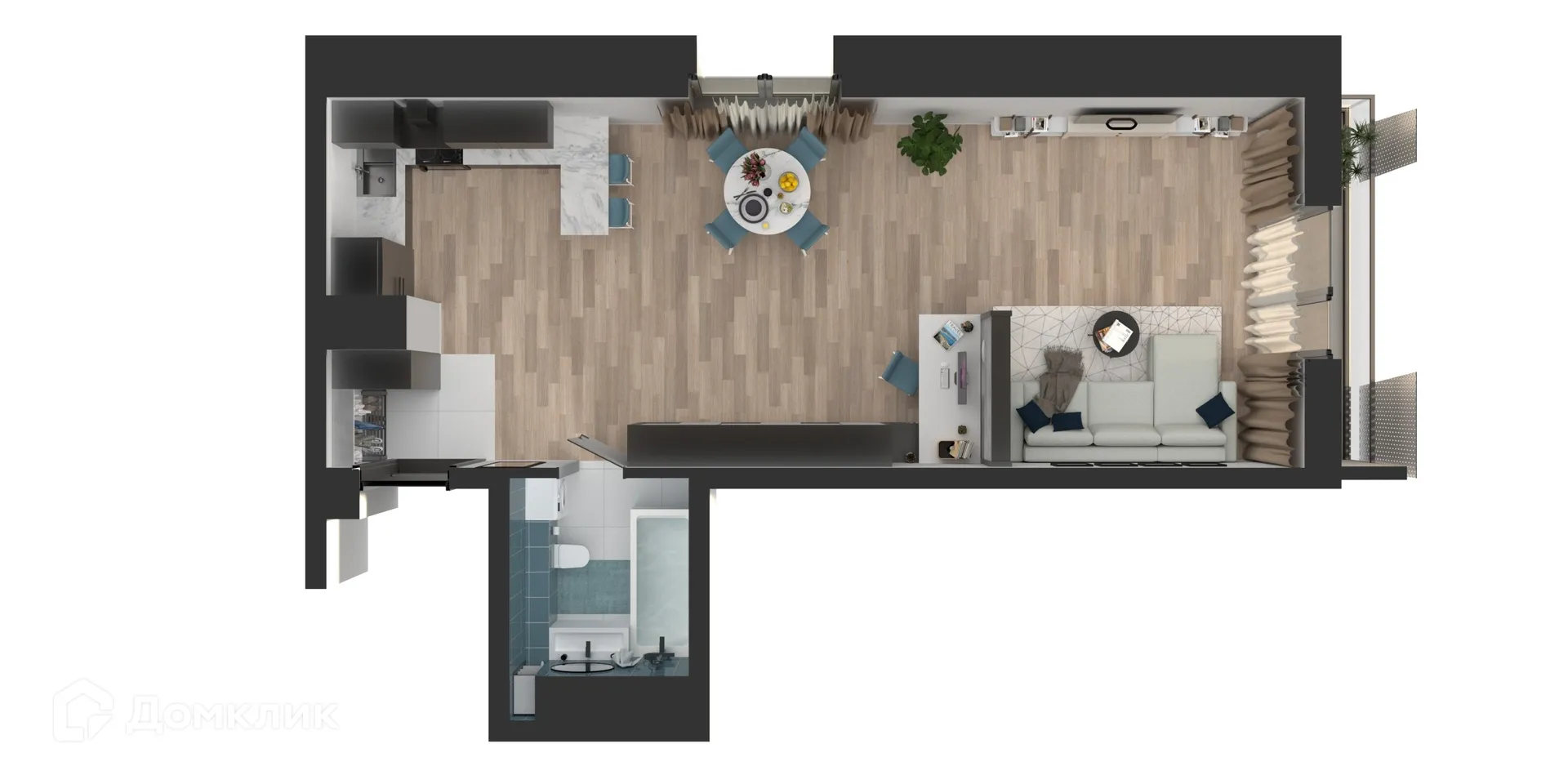 Фото квартиры в ЖК Мой Ритм