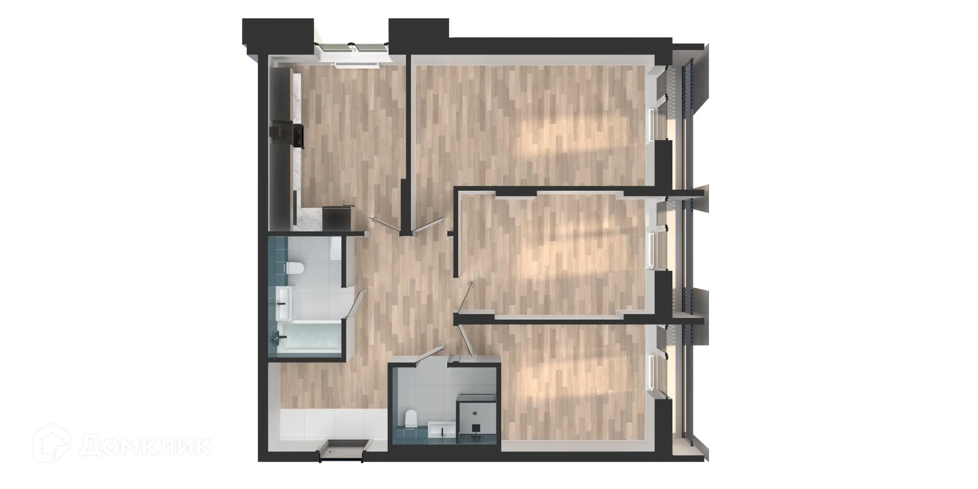 Фото квартиры в ЖК Мой Ритм