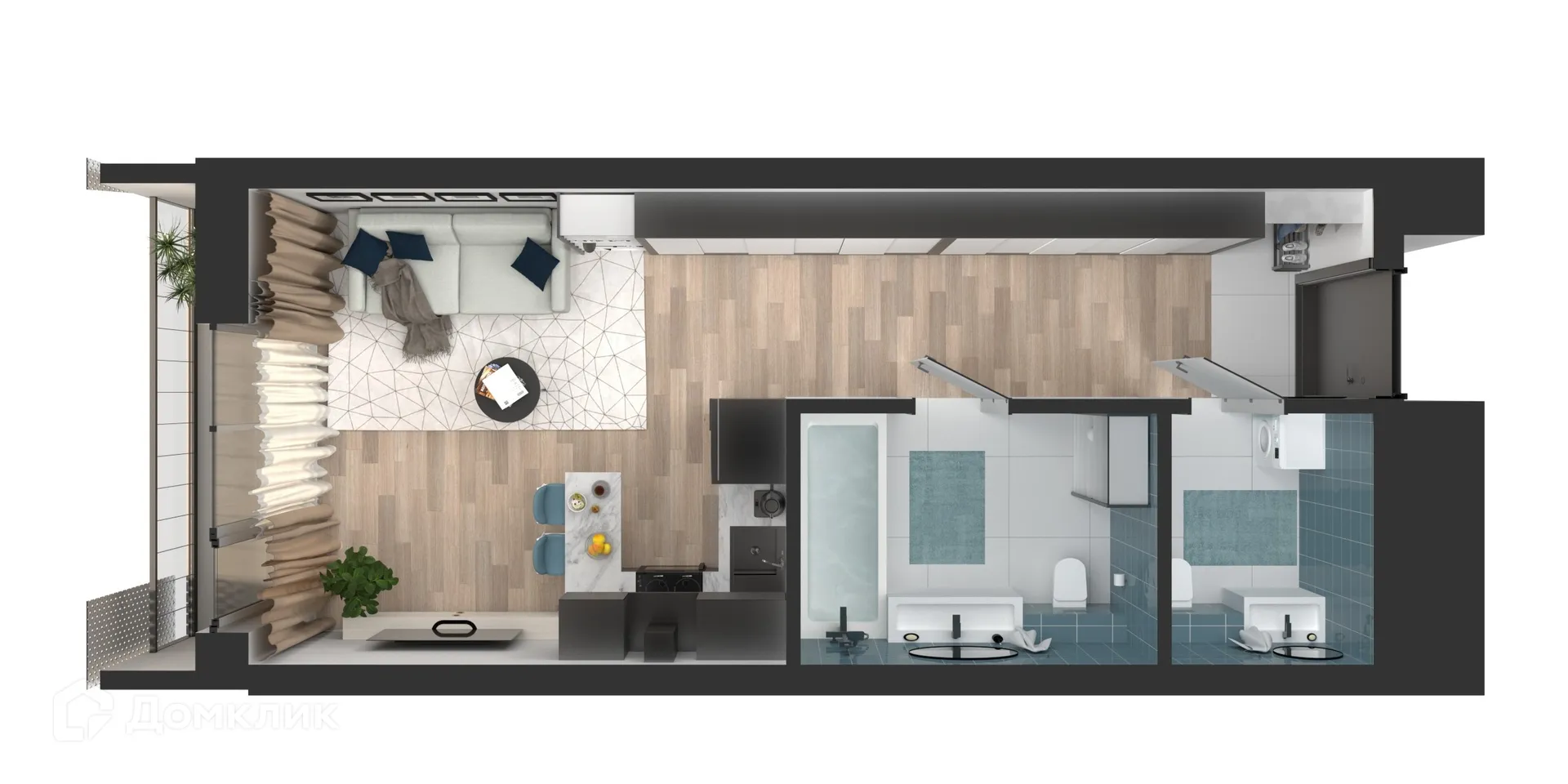 Фото квартиры в ЖК Мой Ритм