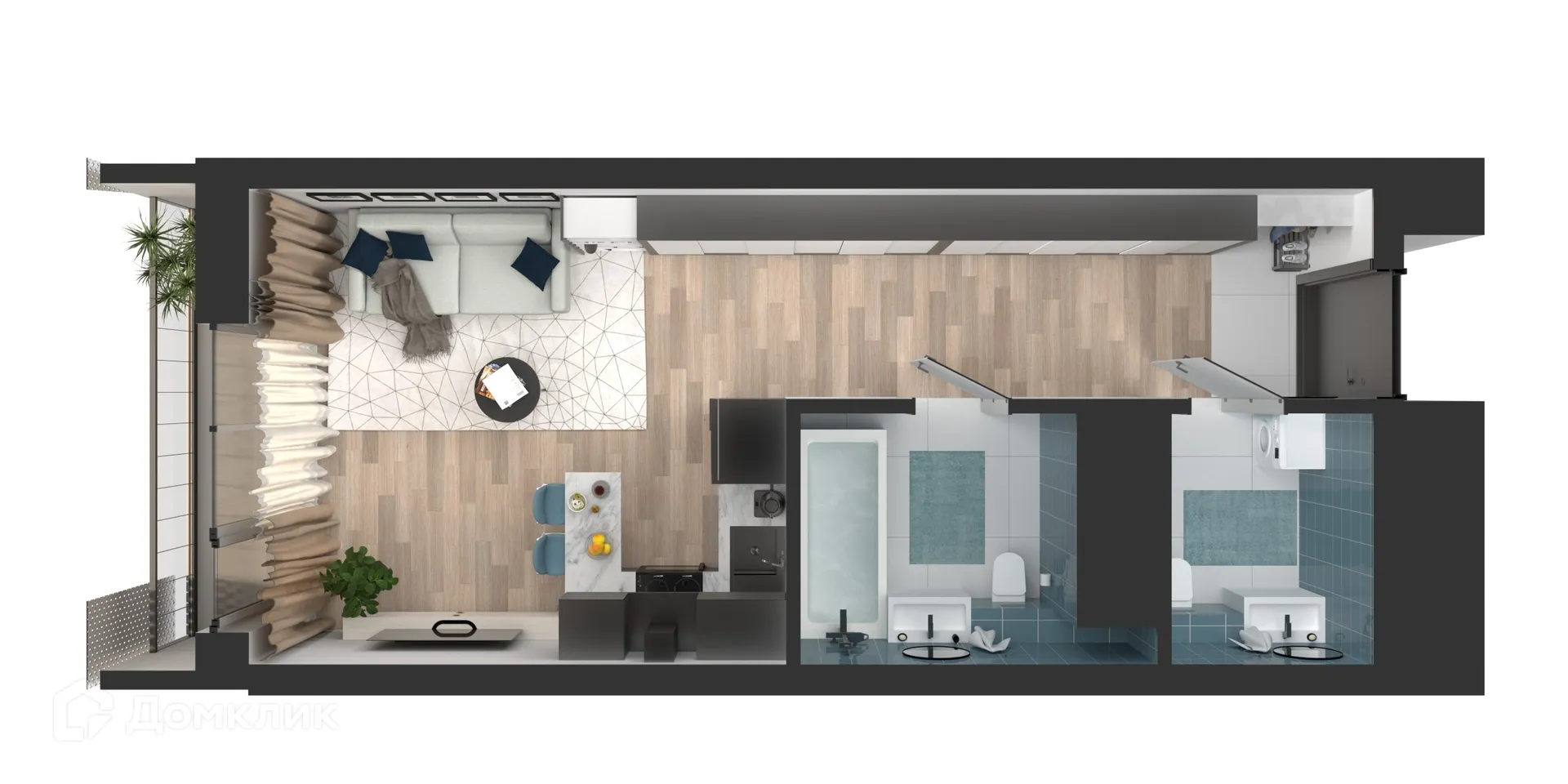 Фото квартиры в ЖК Мой Ритм