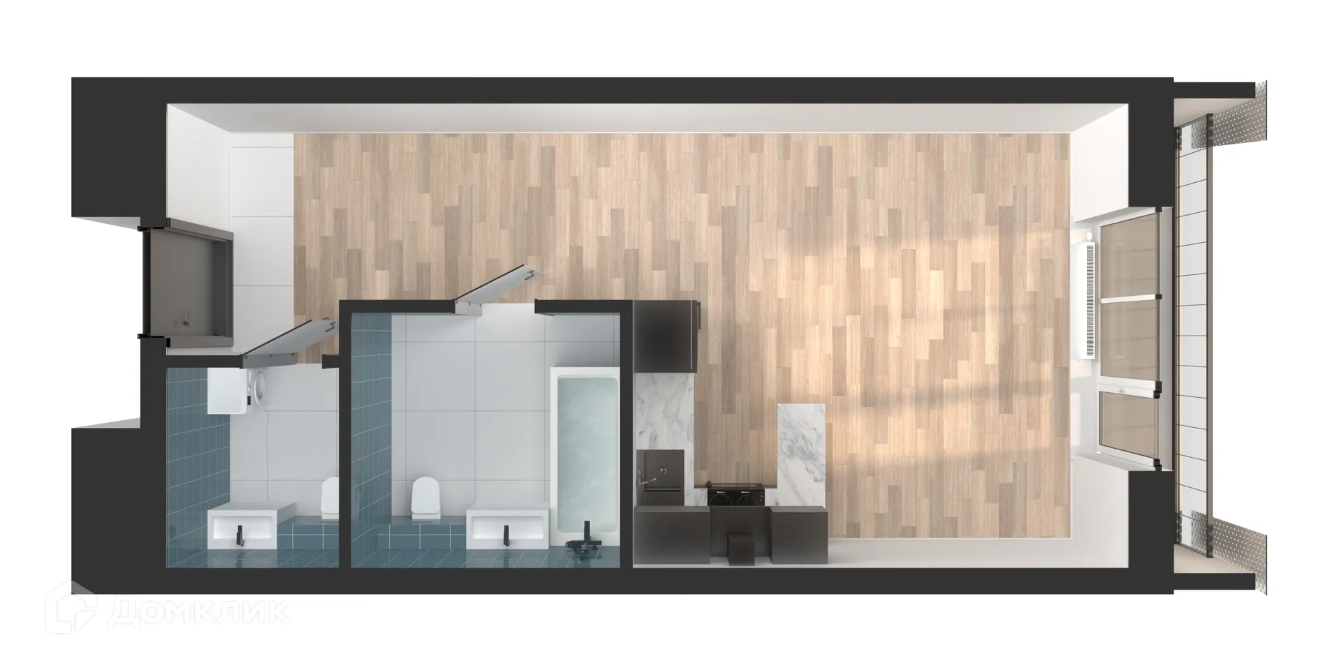 Фото квартиры в ЖК Мой Ритм