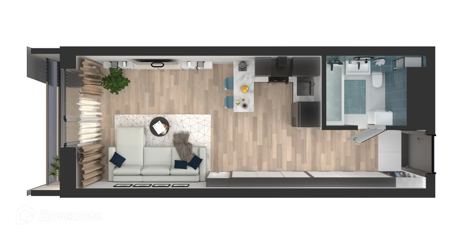 Фото квартиры в ЖК Мой Ритм