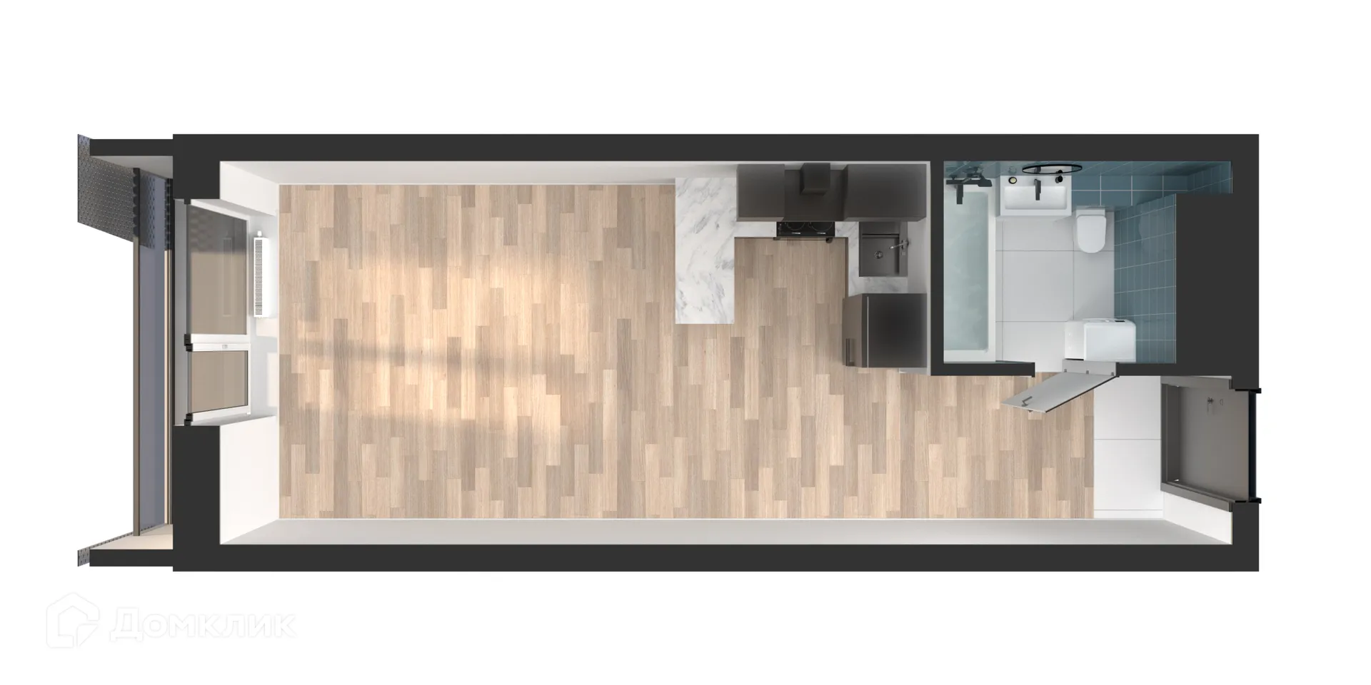 Фото квартиры в ЖК Мой Ритм