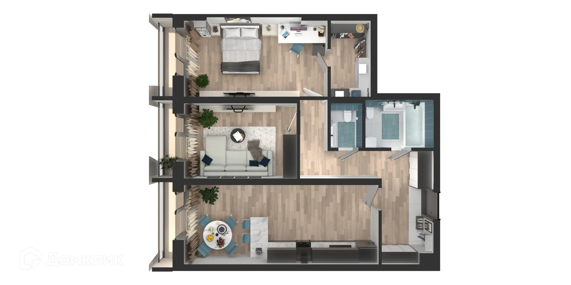 Фото квартиры в ЖК Мой Ритм