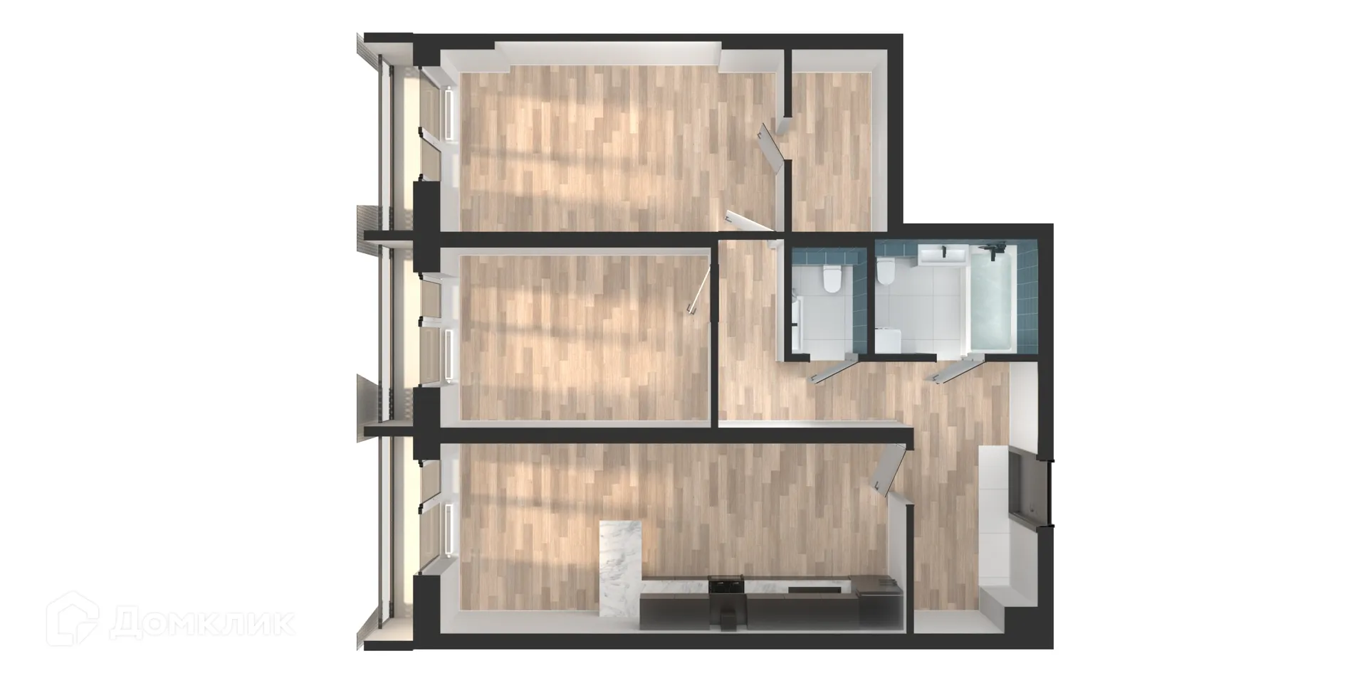 Фото квартиры в ЖК Мой Ритм