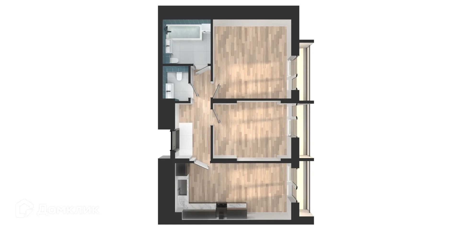 Фото квартиры в ЖК Мой Ритм