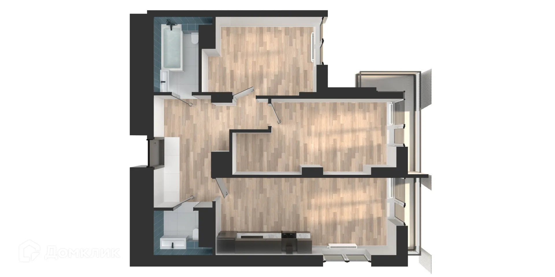 Фото квартиры в ЖК Мой Ритм