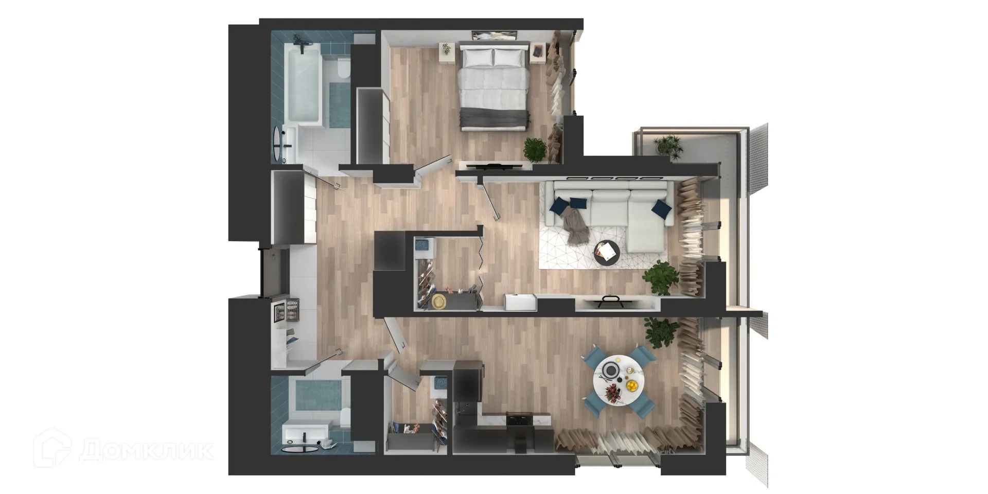 Фото квартиры в ЖК Мой Ритм