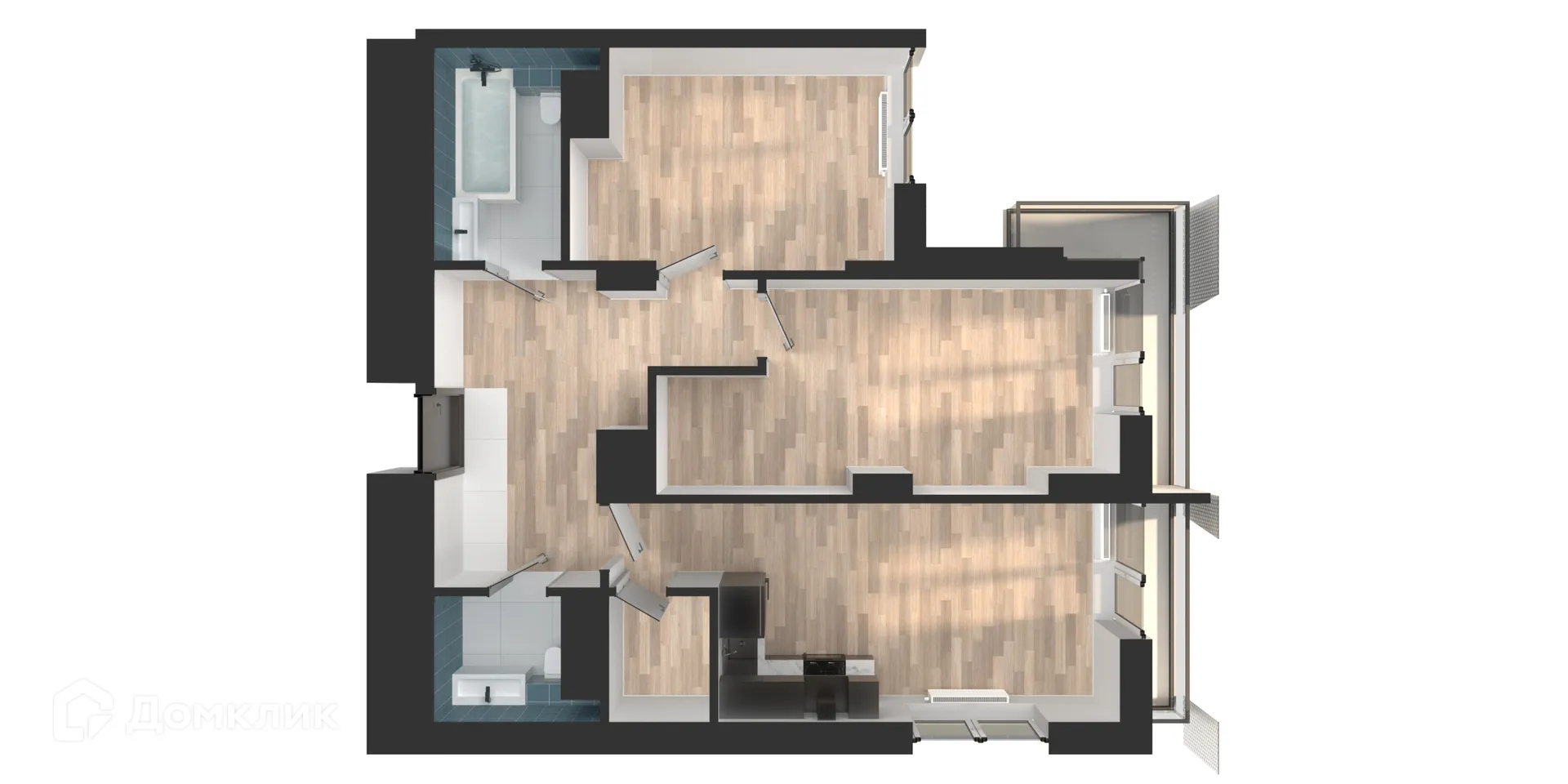 Фото квартиры в ЖК Мой Ритм