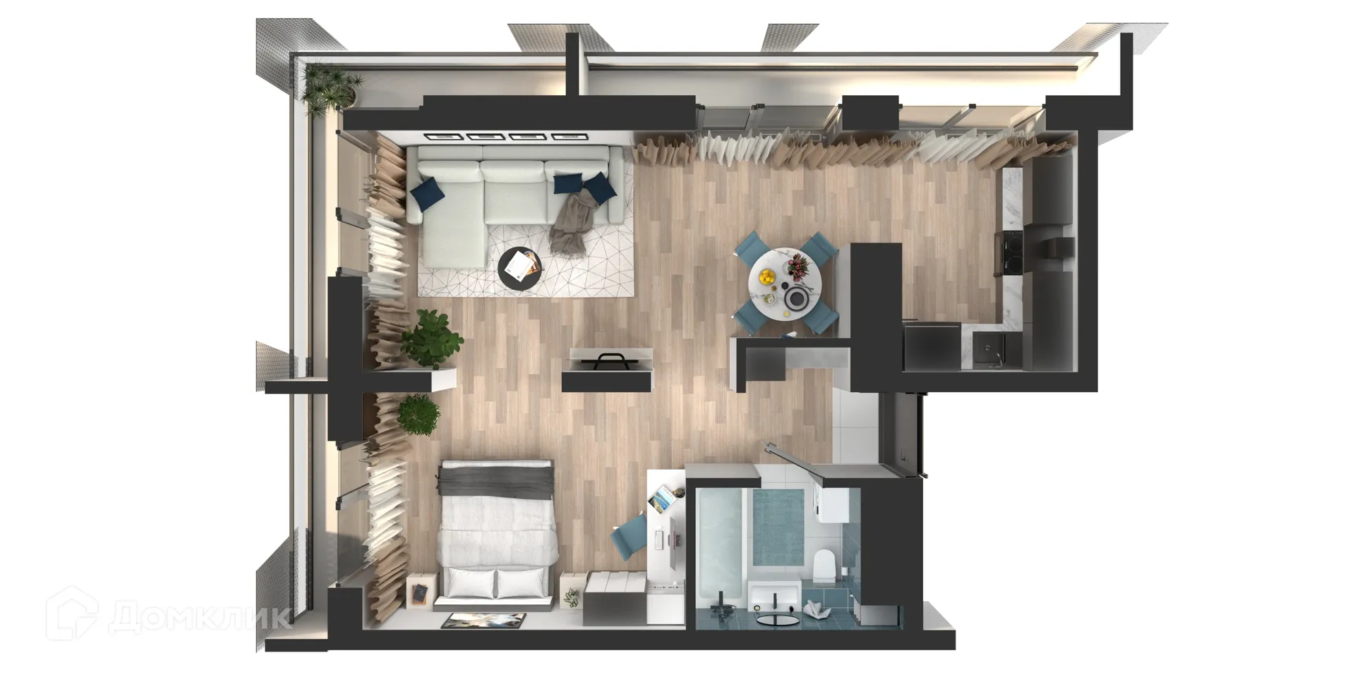 Фото квартиры в ЖК Мой Ритм