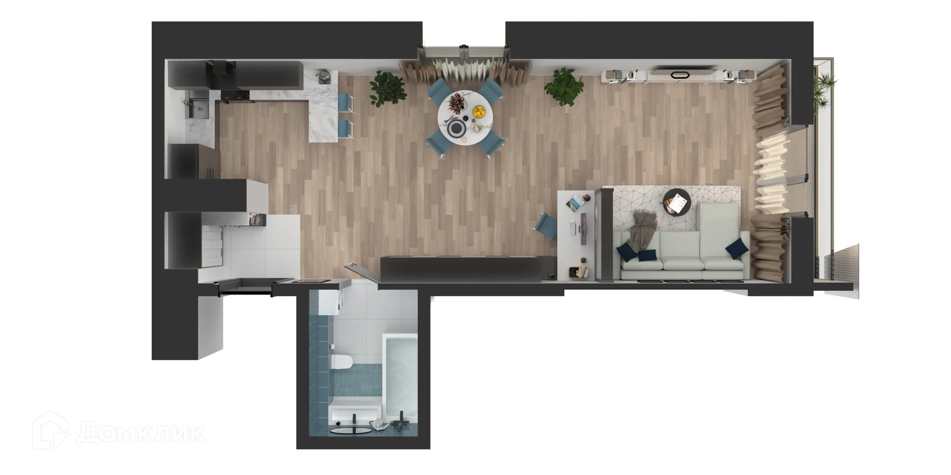 Фото квартиры в ЖК Мой Ритм