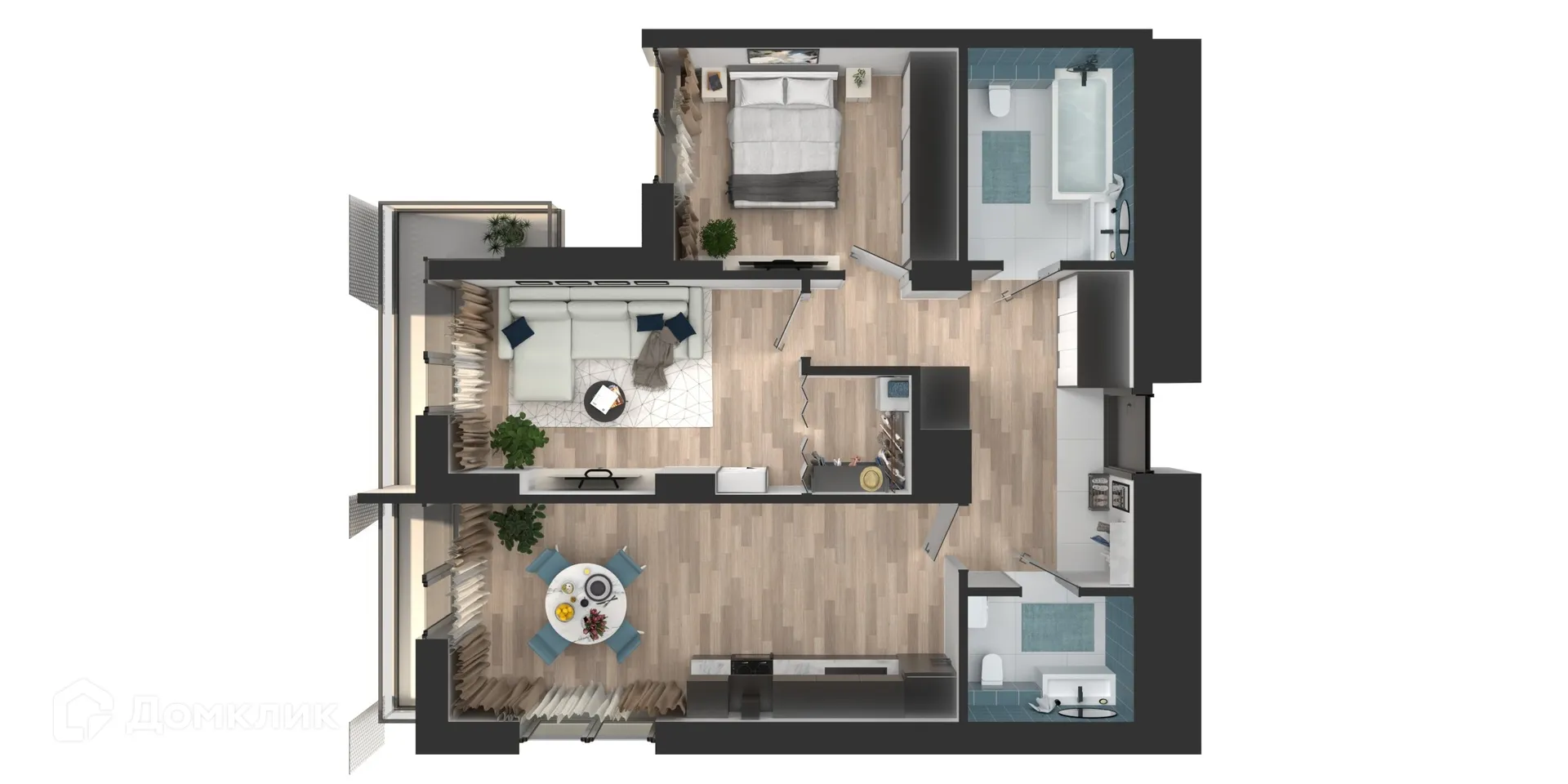 Фото квартиры в ЖК Мой Ритм