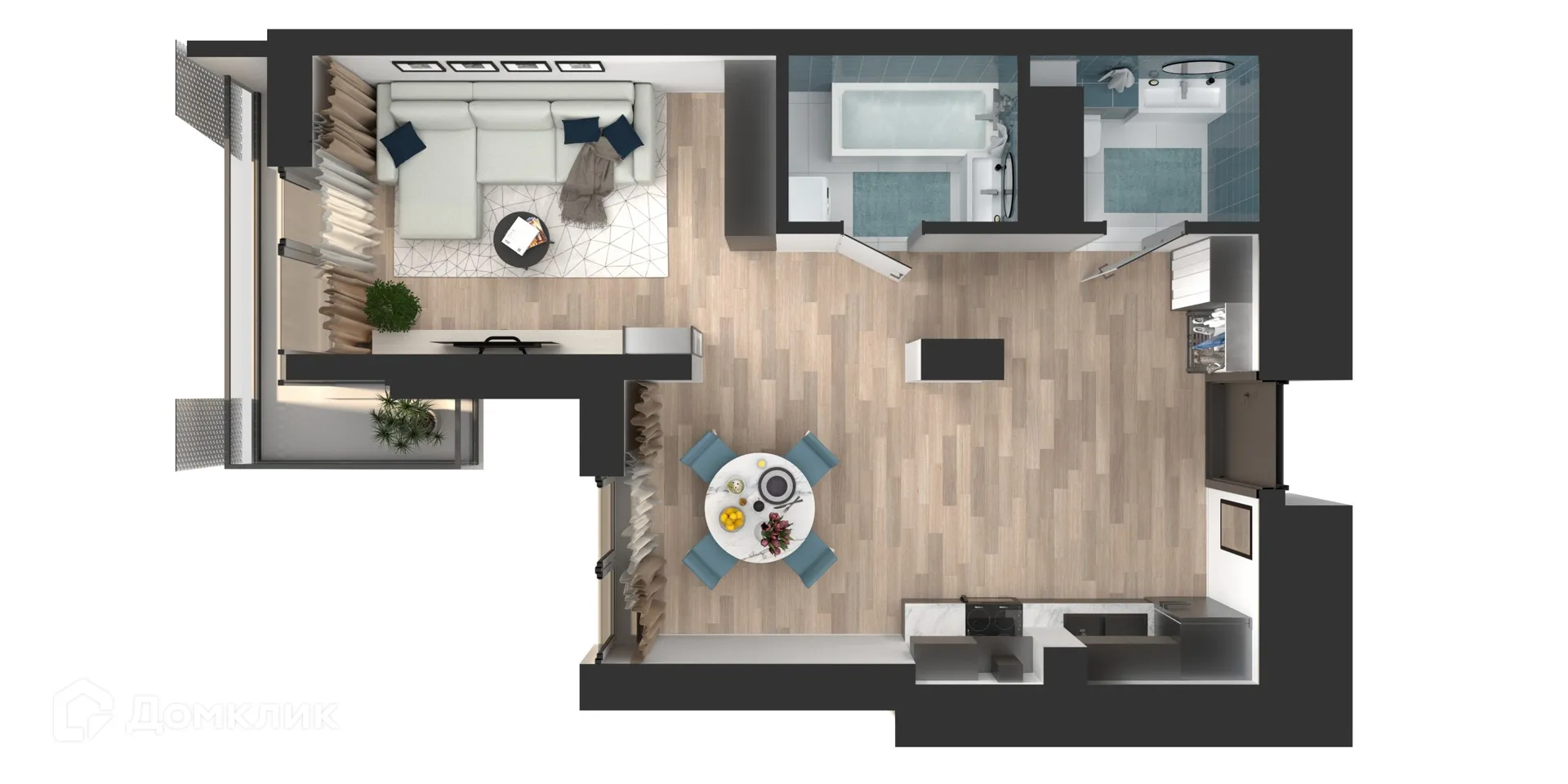 Фото квартиры в ЖК Мой Ритм