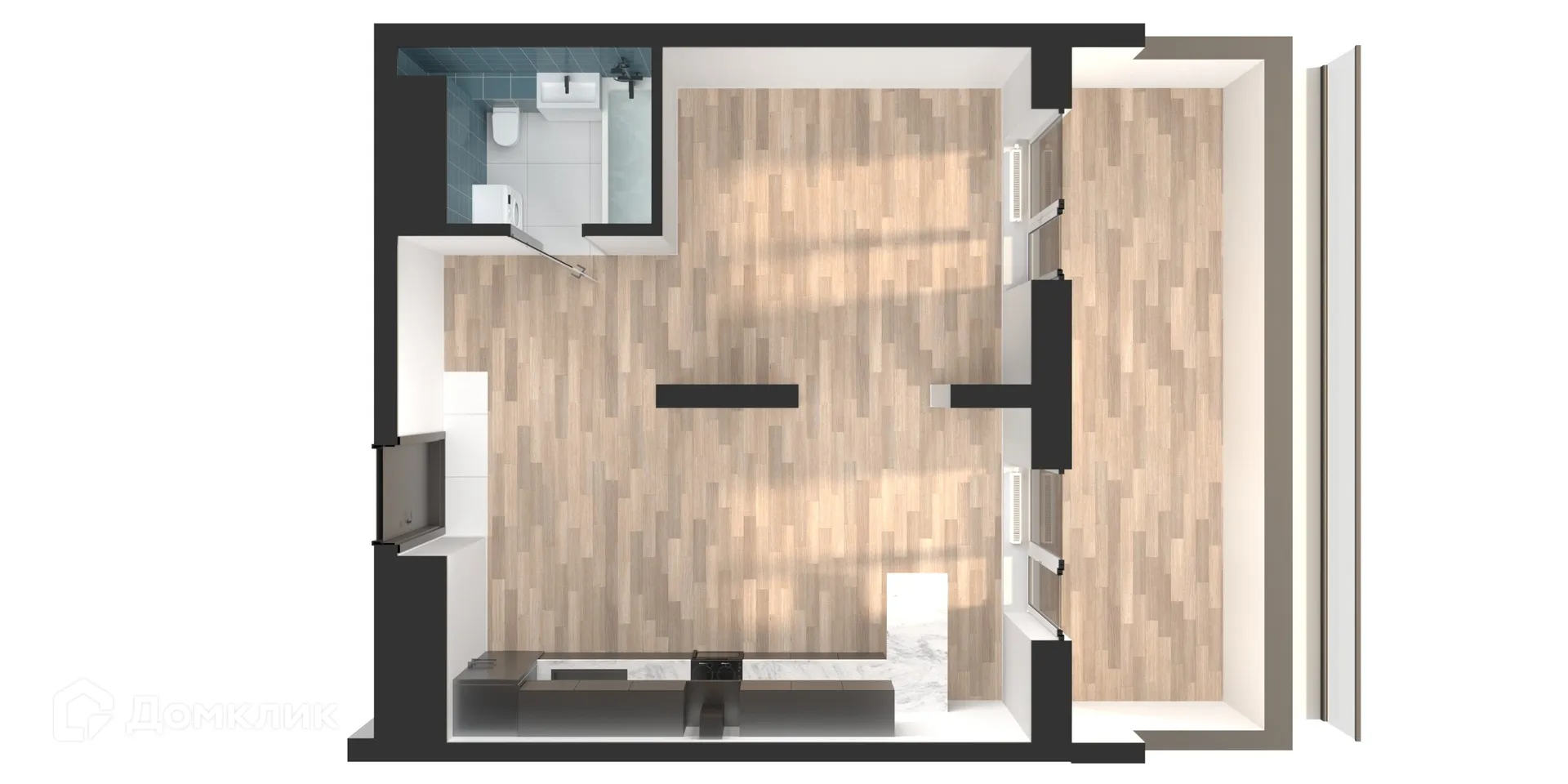 Фото квартиры в ЖК Мой Ритм