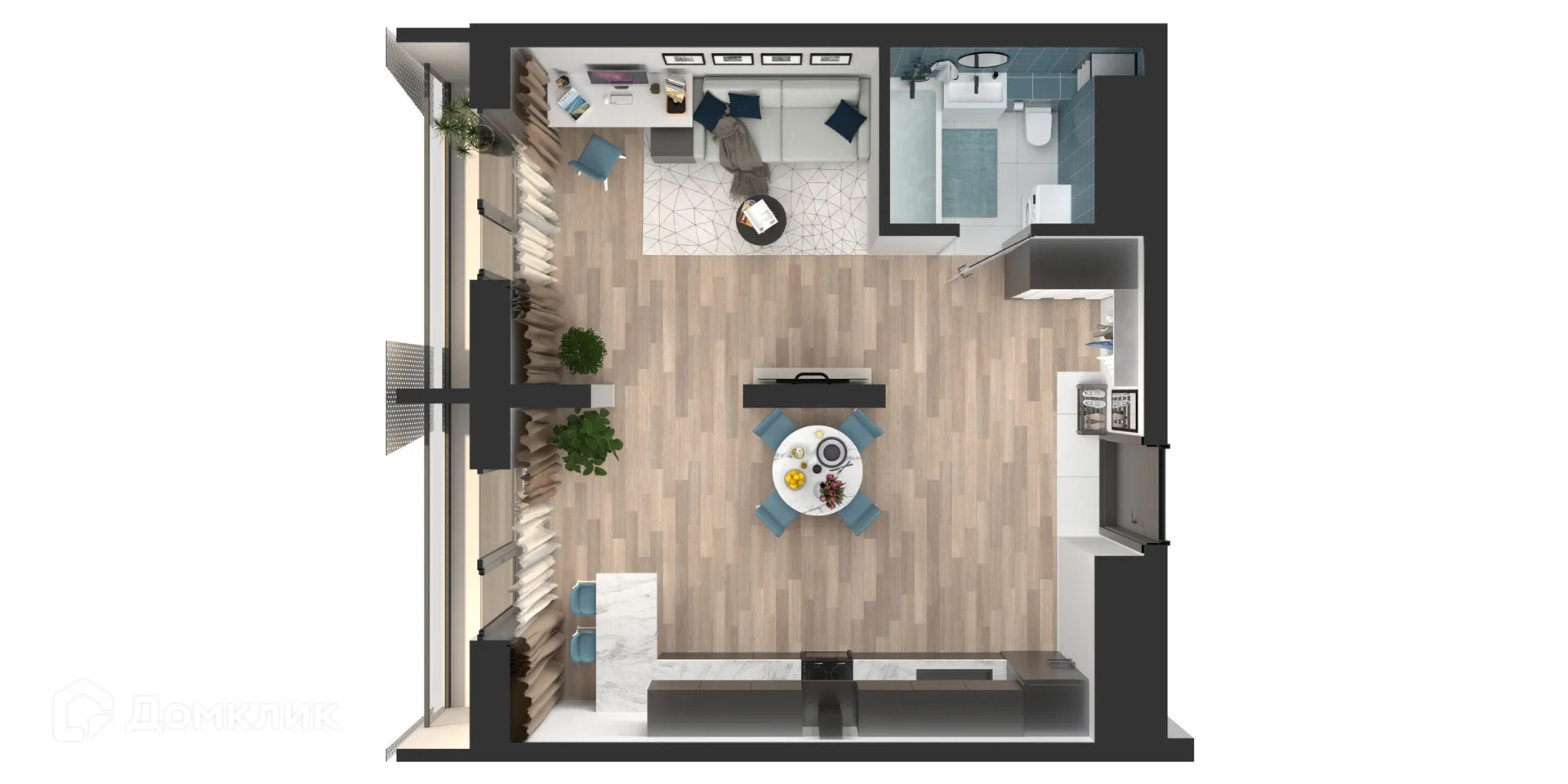 Фото квартиры в ЖК Мой Ритм