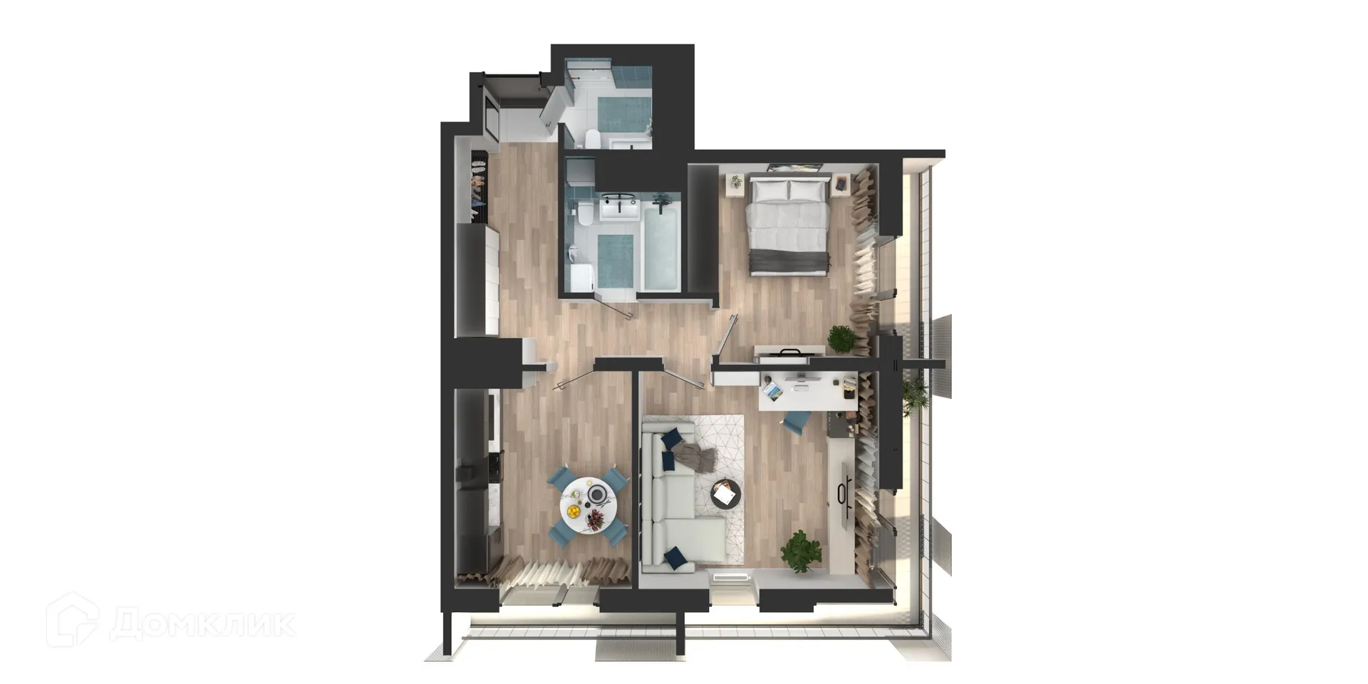 Фото квартиры в ЖК Мой Ритм